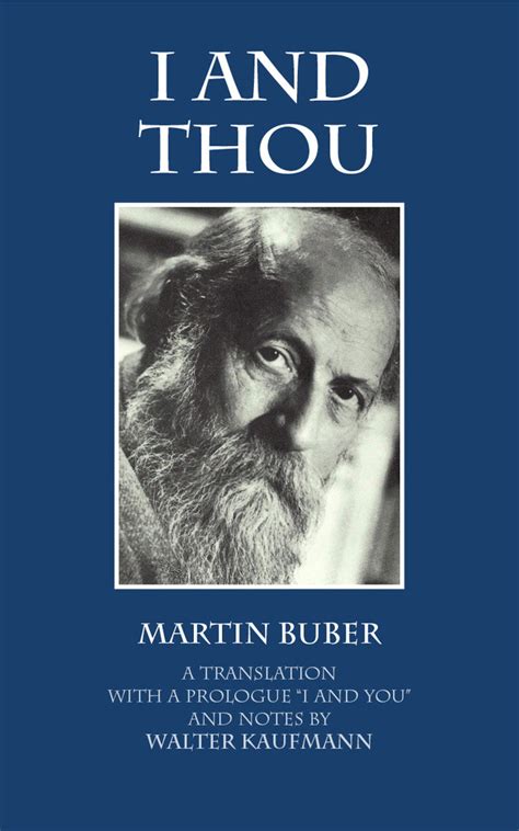 Read Online I And Thou By Martin Buber