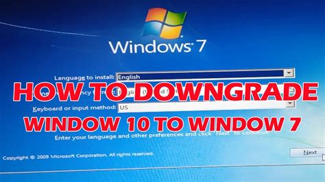 I-downgrade mula sa mga window 10 sa 7 undo pagkatapos ng 29. Hulyo