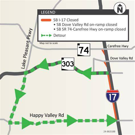 I17 closures this weekend
