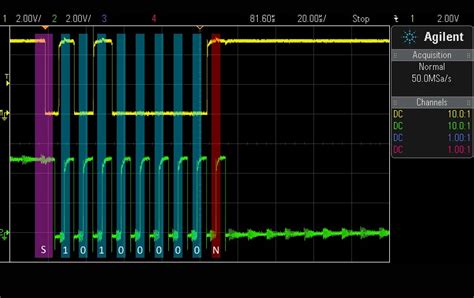 I2C slave address not acknowledged (sometimes)