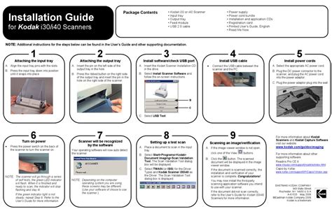 I30 and i40 scanners installation guide. - New home mylock 203 serger manual.