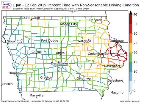 Snow and ice hinder travel in northern Iowa, icy conditions developing in central Iowa. Iowa. I-35. source: Bing. 6 views. Feb 22, 2023 6:11pm. 11:30 a.m. Traffic issues are being reported on Interstate 35 near Ames. Roads are becoming slick. A majority of roads in north Iowa are at least partially covered.. 