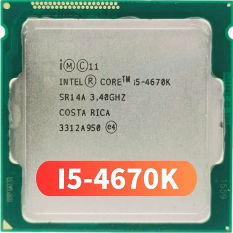 I5 4670k can