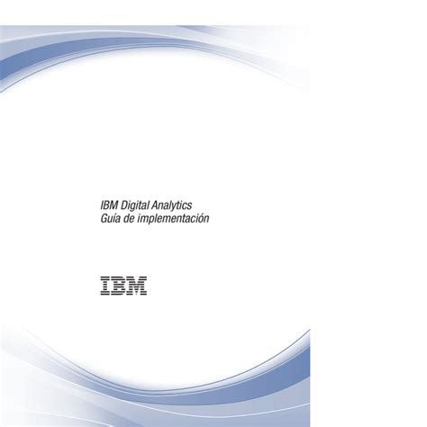 IBM Digital Analytics Guía de implementación - xdoc.mx