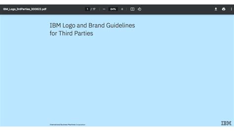 IBM Logo and Brand Guidelines for Third Parties - muktibox.com