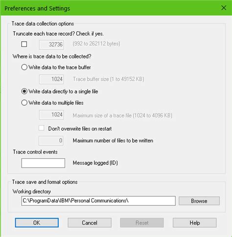 IBM i TCP/IP communications trace