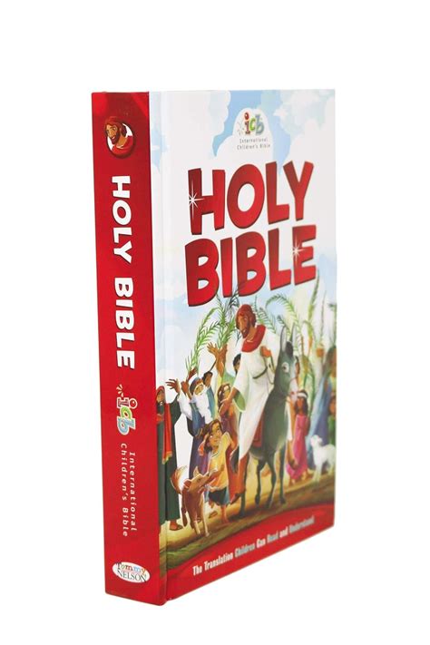Read Icb Childrens Holy Bible Multicolor Hardcover Big Red Cover By Anonymous