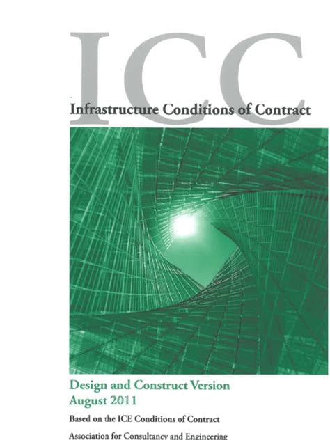 ICC Infrastructure Conditions of Contract Design & Construct