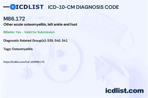 ICD-10 Code for Osteomyelitis- M86- Codify by AAPC