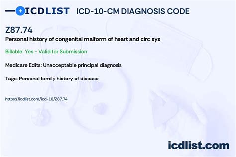 ICD-10 Code for Personal history of (corrected) congenital