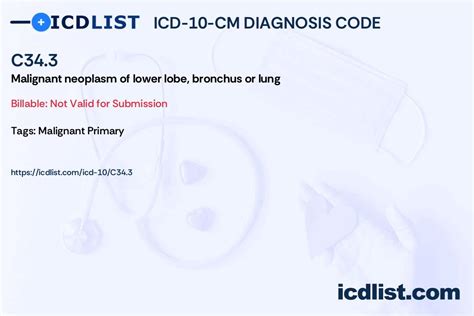 ICD-10-CM Code C34.81 - ICD-10 Data and Code Lookup