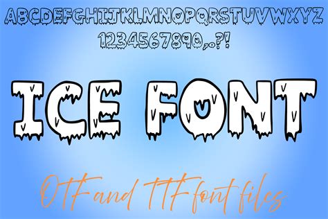 Ice Fonts - muktibox.com