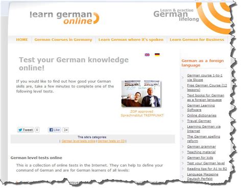 ICGB-German Online Test