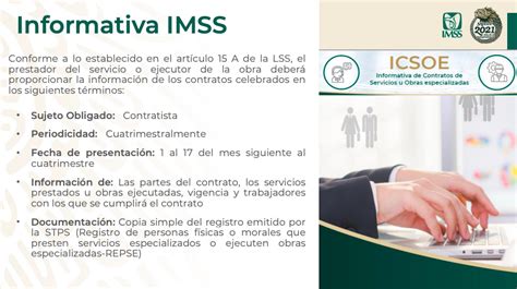 ICSOE INFORMATIVA DE CONTRATOS BRAS SPECIALIZADOS - imss.gob.mx