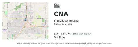 ICU Nurse Job in Enumclaw, WA at St Elizabeth Hospital