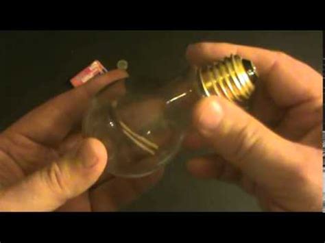 IDEA: The Coin in Lightbulb Trick - YouTube