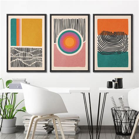IDEA4WALL Abstract Vibrant Color Blocks - Wayfair - muktibox.com