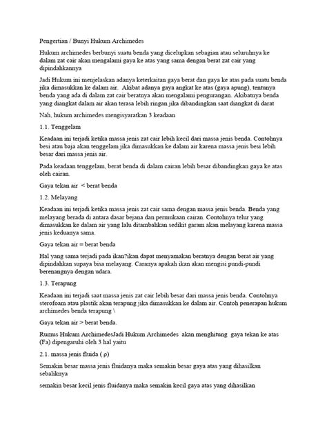 Identifikasi hubungan antara gaya apung dan berat ... - Roboguru - wintechmobiles.com