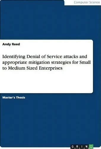 Identifying Denial of Service attacks and appropriate mitigation ... - coolestguyplanet.net