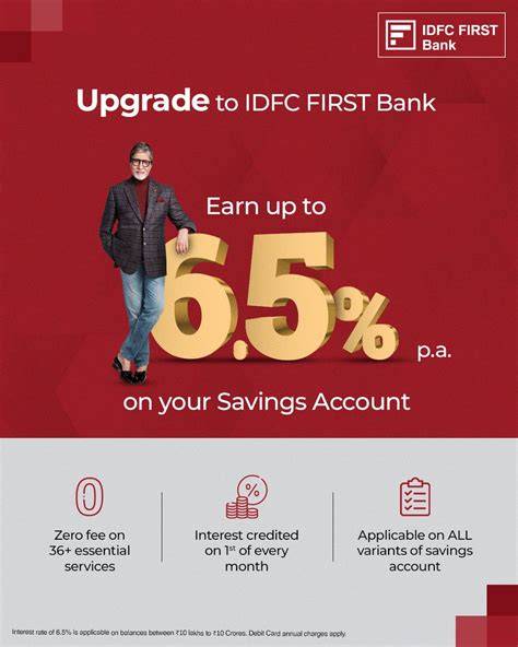 IDFC Bank Savings Account - raincitystudios.com