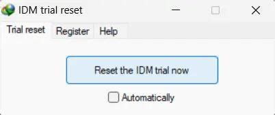 IDM Crack idm trial reset