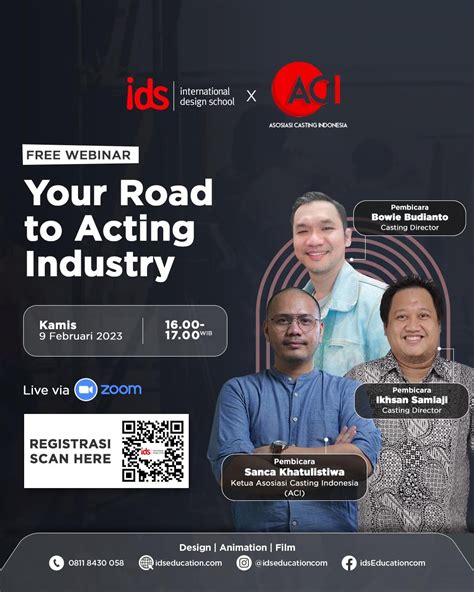 IDS x ACI: Acting & Casting - IDS Education - muktibox.com