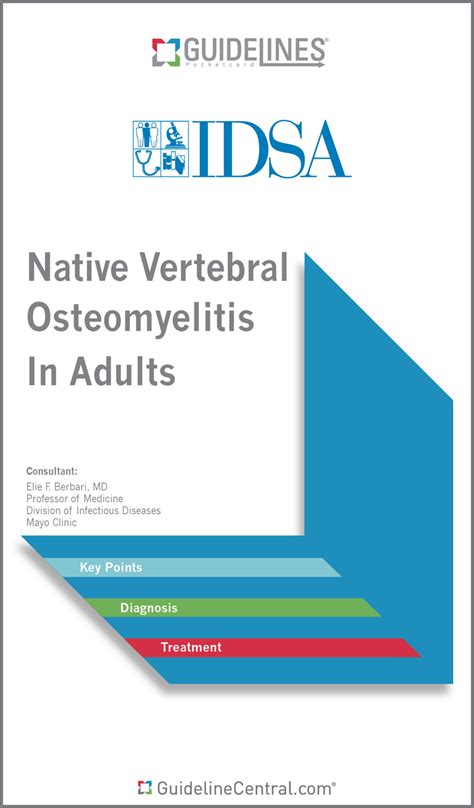 IDSA Diagnosis and Treatment of Native Vertebral Osteomyelitis …