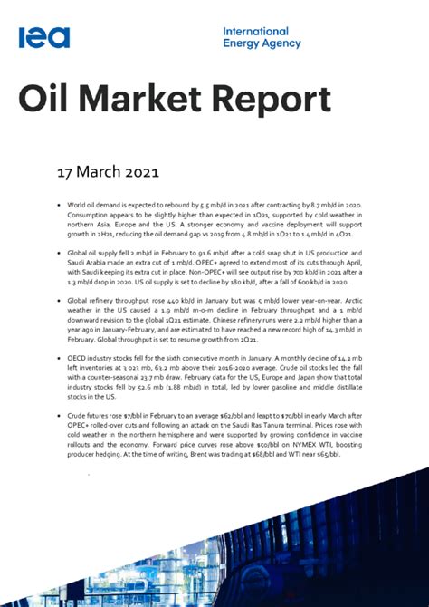 IEA Report: Oil & Gas Demand to Grow Until 2050 - Climate Goals in Jeopardy! (2025)