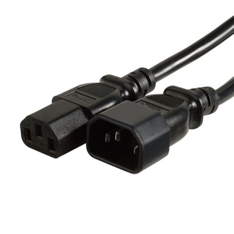 IEC C14 Male to IEC C13 Female Power Cables