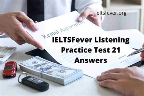 IELTS Listening Practice Test 21 With Answers