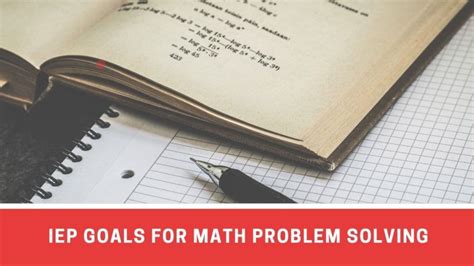 IEP Goals For Math Problem Solving Number Dyslexia