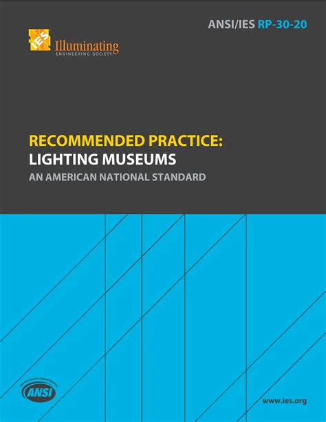 IES RP-30 - RECOMMENDED PRACTICE: LIGHTING MUSEUMS - muktibox.com