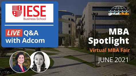 IESE Adcom Live Q&A IESE MBA Admissions #MBA Spotlight …