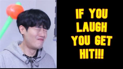 IF you LAUGH you get hit CHALLENGE #try not to laugh