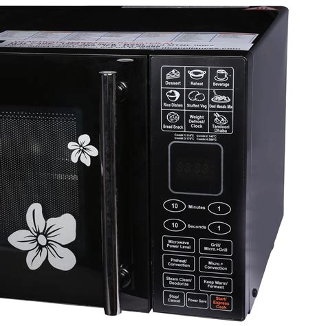 IFB 25BC4 25-Litre Convection Microwave Oven (Black/Floral Design)