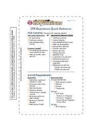 IFR Cheat Sheet for Pilots Cheat Sheet Aeronautical Engineering Docsity