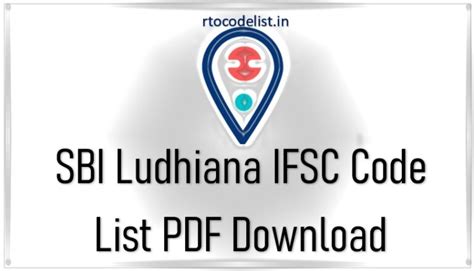 IFSC Code for SBI Ludhiana, Ludhiana, Punjab - bankbazaar.com