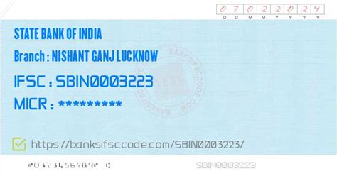 IFSC Code of SBI Nishant ganj lucknow - Javatpoint