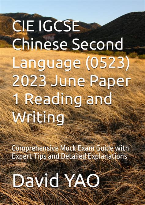 IGCSE Chinese As A Second Language 0523 Paper 1