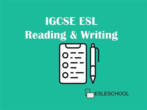 IGCSE ESL Resources Free exercises to be successful …