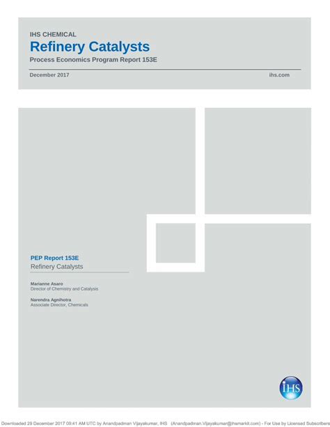 IHS CHEMICAL Refinery Catalysts - wintechmobiles.com