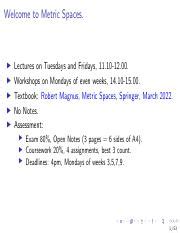 II.1. Deﬁnitions and Examples of Metric Spaces Chapter II. Metric ... - wintechmobiles.com