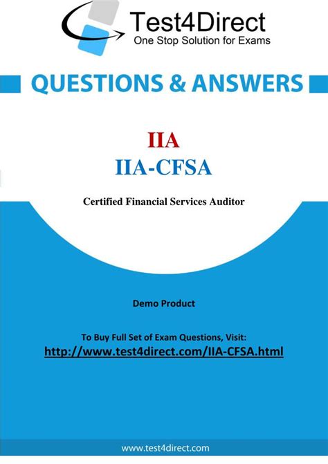 IIA-CFSA-INS Originale Fragen