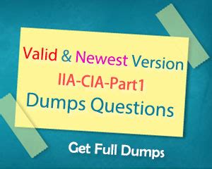 IIA-CIA-Part1 Dumps