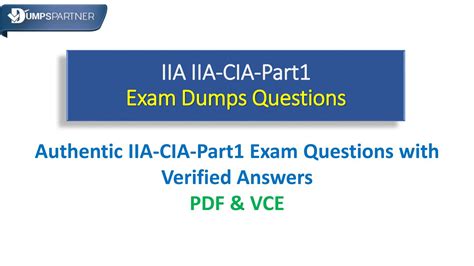 IIA-CIA-Part1 Testantworten