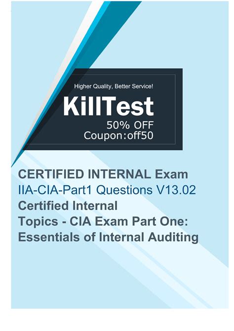 IIA-CIA-Part1 Testfagen