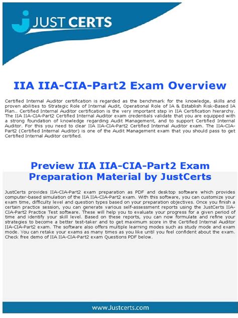 IIA-CIA-Part2 PDF Testsoftware