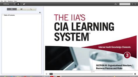IIA-CIA-Part3 Schulungsunterlagen