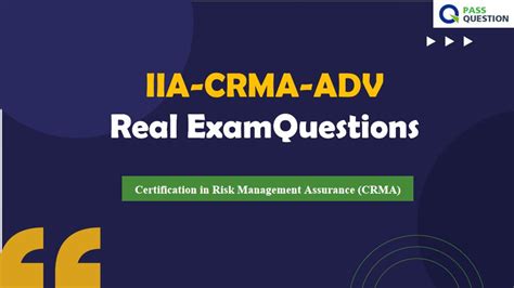 IIA-CRMA-ADV Echte Fragen