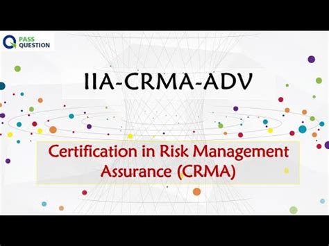 IIA-CRMA-ADV Zertifizierungsfragen